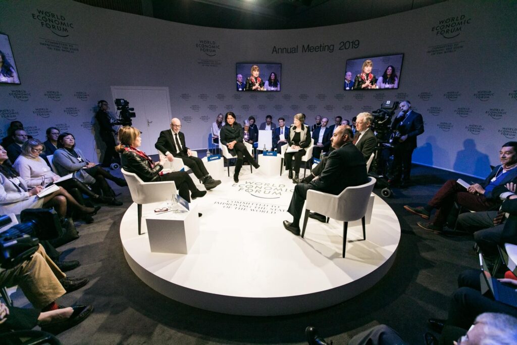 Meeting in Davos with Journalists